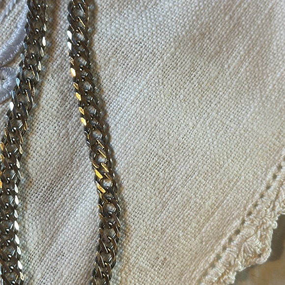 Stamped 925 Italy silver link chain w/seal on clasp- 18” chain link - see pics - Picture 2 of 5